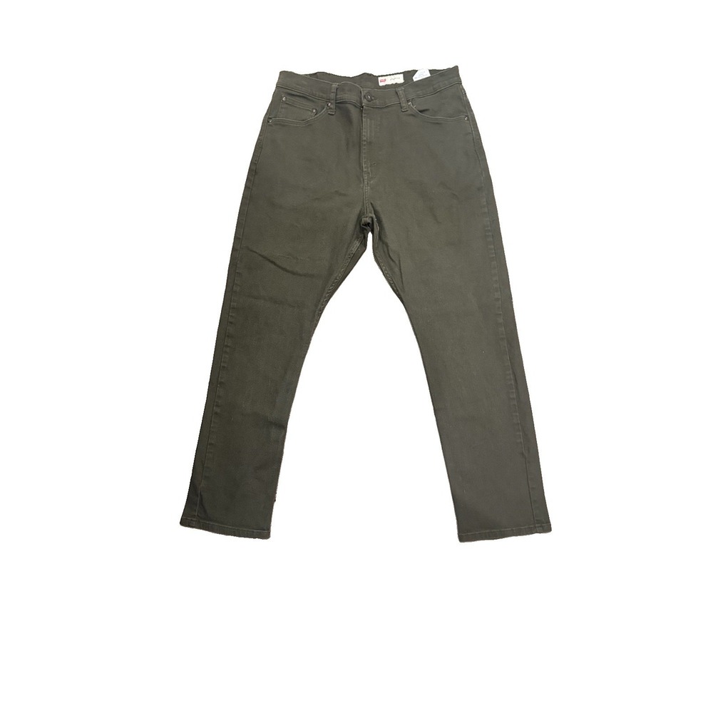 Wrangler Mens Athletic Fit Stretch Jeans Olive Green Mens 36x30